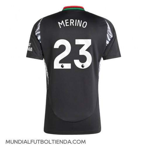 Camiseta Arsenal Mikel Merino #23 Segunda Equipación Replica 2024-25 mangas cortas